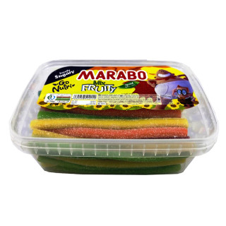پاستیل لوله ای با طعم میوه مخلوط مارابو-900گرم