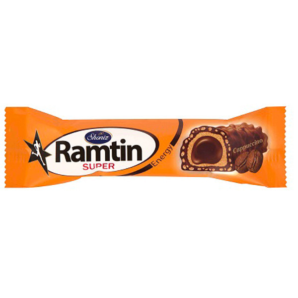شکلات رامتین کاپوچینو شونیز - 19 گرم بسته 24 عددی