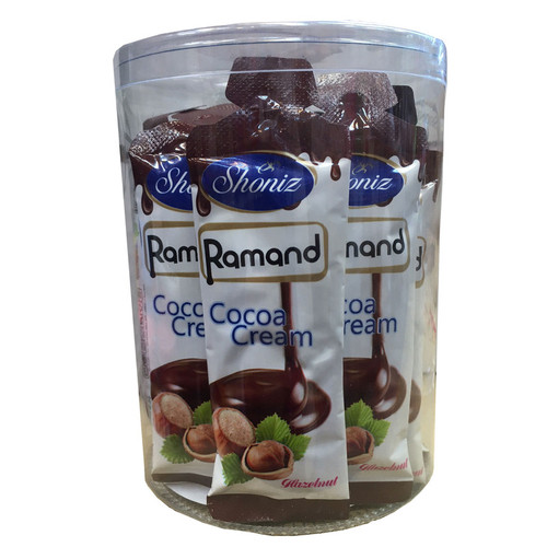 کرم کاکائو با طعم فندق رامند شونیز- 20 گرم بسته 18 عددی
