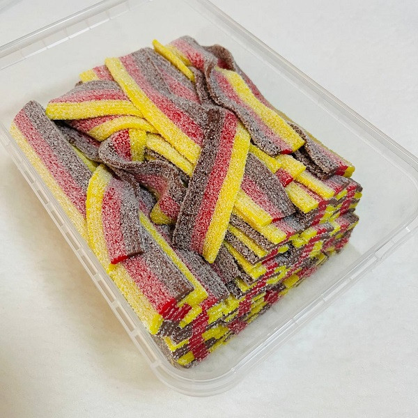 پاستیل نواری با طعم بلک بری مارابو عمده - 900 گرم