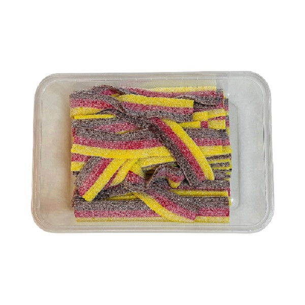 پاستیل نواری با طعم بلک بری مارابو عمده - 900 گرم