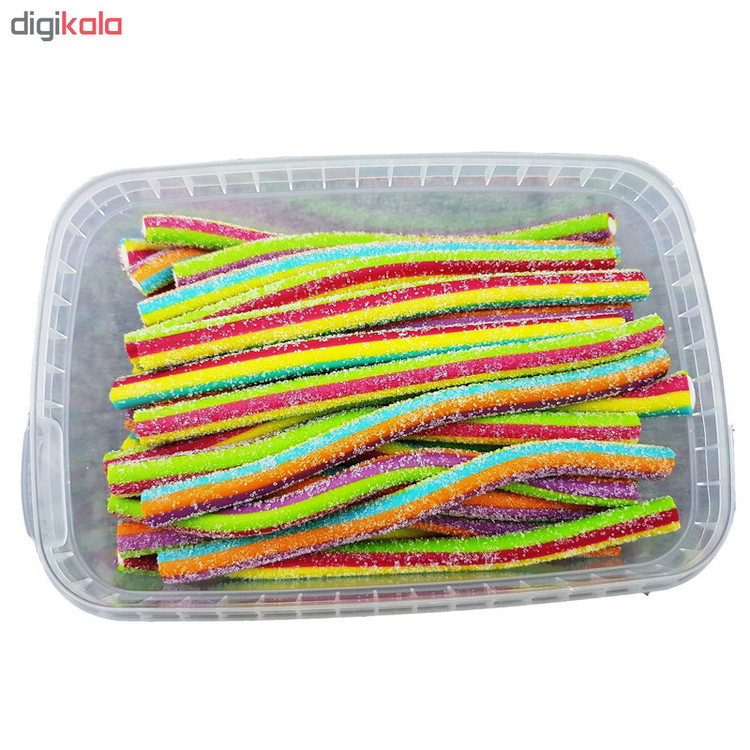 پاستیل لوله ای با طعم میوه مخلوط مارابو عمده- 900گرم