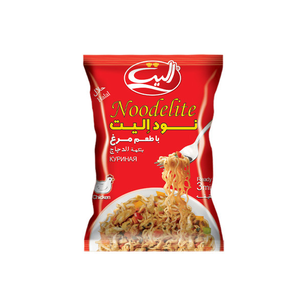 نودل مرغ الیت - 75 گرم بسته 5 عددی