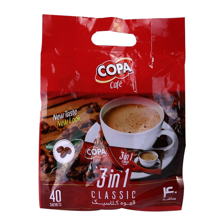 کافی میکس کلاسیک کوپا - 18 گرم بسته 40 عددی