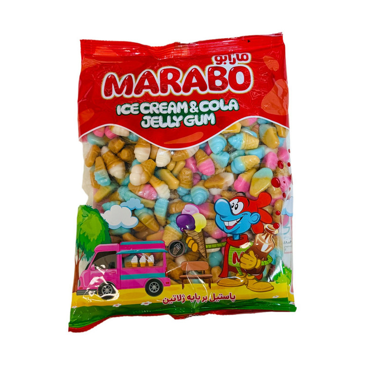 پاستیل با طعم بستنی مارابو - 1000 گرم