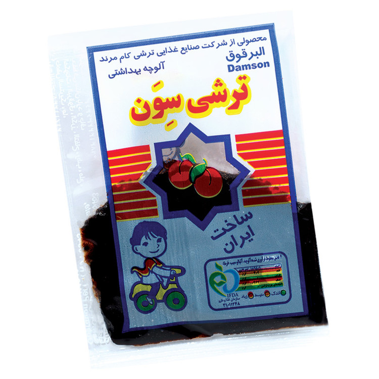 تمر آلوچه خمیری ترش سون - 20 گرم 30 عددی