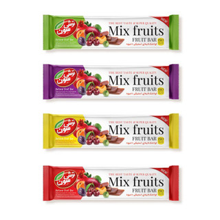 لواشک مخلوط هفت میوه استیکی ترشی سون - 80 گرم بسته 10 عددی